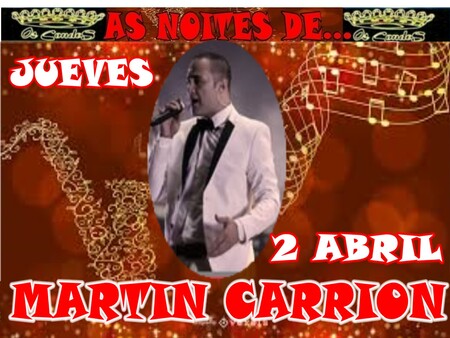 Lista de eventos Martin Carrion